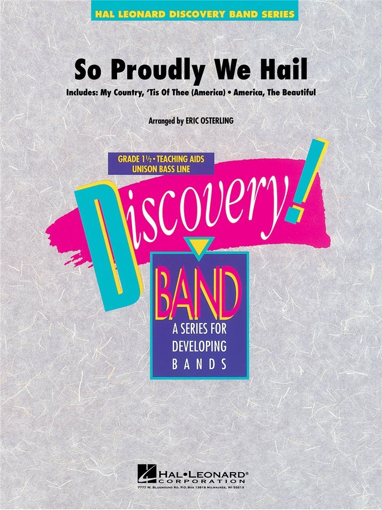 So Proudly We Hail